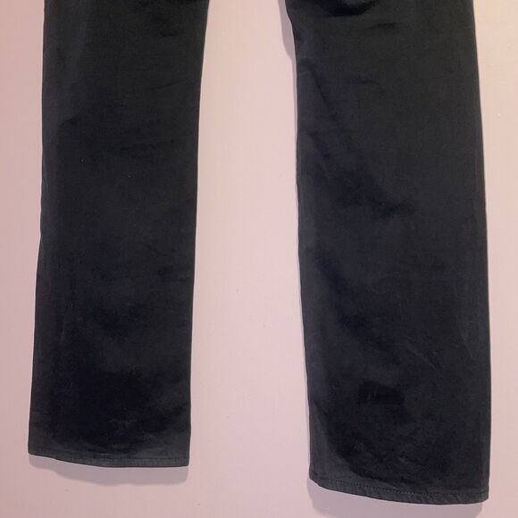 Adriano Goldschmied Protege Straight Leg Jeans Men 36x34 Navy Casual Minimalist - Picture 7 of 8